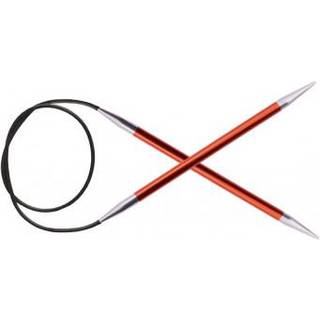 KnitPro ZING rundpind 80 cm (2.00-12.00mm) 9.00 mm Indhold:1 fast rundpind Materiale:Aluminium Type: Fast rundpind Størrelser:2.00-12.00 mm.
