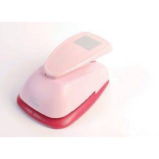 Easy punch pink firkant 40x40mm