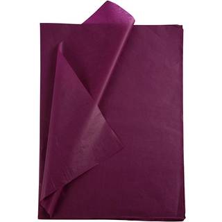 Bordeaux Silkepapir 50x70 cm - 10 ark