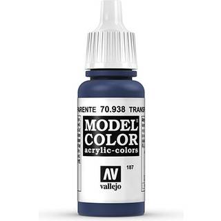 Vallejo Model Color 17Ml Transparant Blue [Levering: 1-2 dage]