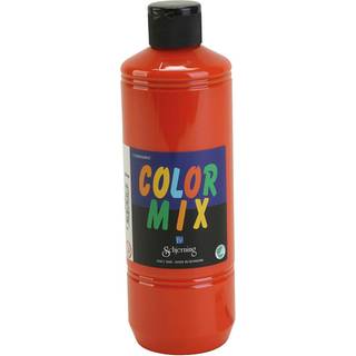 Skole Lasurmaling Orange 500ml - Kreativ Maling
