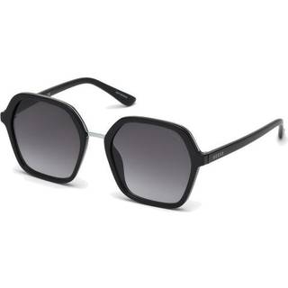 Guess GU7557 01B 54 Solbriller Kvinder Black - Black - 54mm