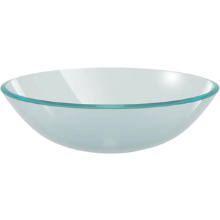 håndvask i hærdet glas 42 cm matteret