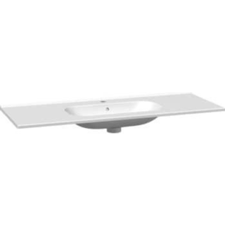 Dansani Luna Kantate porcelænsvask 121 cm hvid