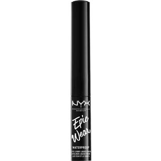 NYX Professional Makeup Epic Wear Metallic Liquid Liner Langtidsholdbar gel eyeliner Skygge 02 - Gun Metal 3,5 ml - 3,5 ml