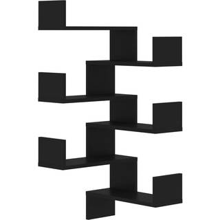 Væghængte Hjørnehylder 2 Stk. 40X40X50 Cm Sonoma-Eg