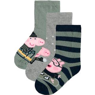 NAME IT 3-Pak Gurli Gris Strømper Osvald Dark