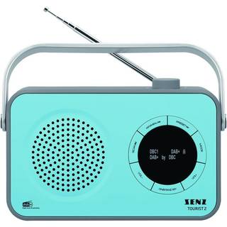 Senz Tourist 3 DAB+/FM Bluetooth radio, blå ➞ På lager - klar til levering og afhentning