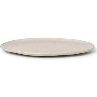Ferm Living Flow tallerken 27 cm Offwhite speckle