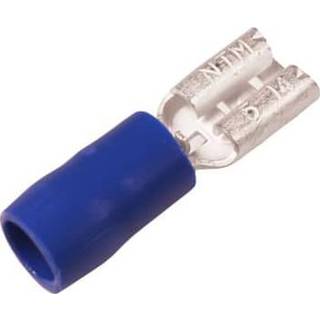 Iso. Spademuffe 1,5-2,5Mm² 6,3X0,8 Blå Elpress