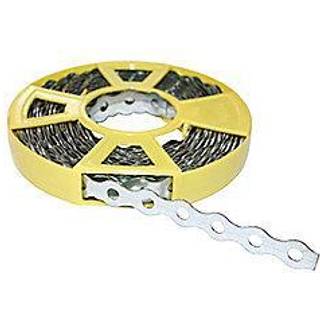 SG patentbånd galvaniseret stål 17 x 0,8 mm, 10 meter