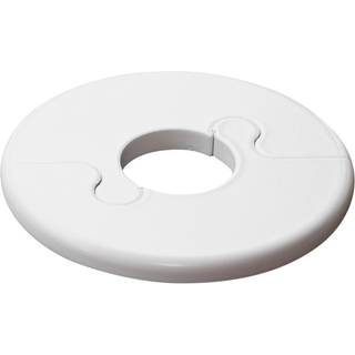 ALU FIT ROSETTE Ø18 HVID