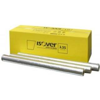 ISOVER Alu 2 (TapeLock rørskål) 60x20 mm, 1,2mtr. M/alu-folie, max. 500°C. Med tape