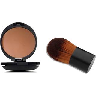 Mnaji HDPV Anti-Shine Sunless Tan og Deluxe Kabuki Brush