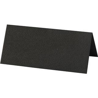 Sort Bordkort 9x4 cm - 20 stk. 220 g Karton