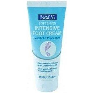 Beauty Formulas Menthol & Peppermint Restaurerende creme til hård hud 100 ml - 100 ml
