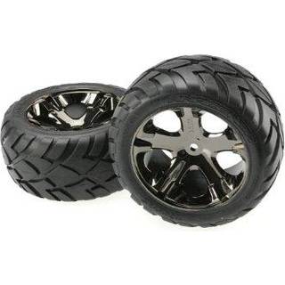 Traxxas 3773A Tires & Wheels Anaconda/AllStar Black Chrome 2,8" (2)