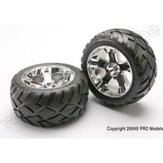 Traxxas 5577R Tires & Wheels Anaconda/ All-Star (Nitro Front) 2,8" (2)