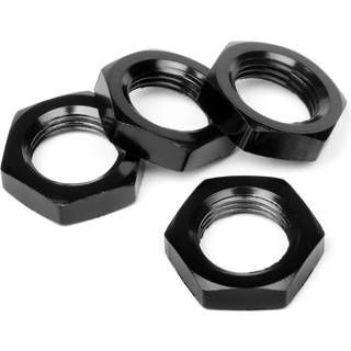 HPI-67492 17mm Wheel Nut (Black/4pcs)