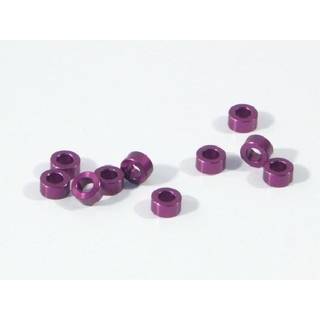 HPI - HPZ819 - Aluminium Washer 3 X 6 X 3.0Mm (Purple/10 Pcs)