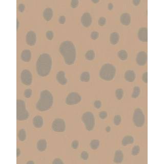 Majvillan Tapet Animal Dots, Soft Brown
