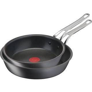 Jamie Oliver Cook's Classics Hard Anodised pandesæt med non-stick Ø24 og 28 cm