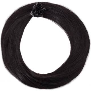 Rapunzel of Sweden Nail Hair Premium Straight 50 cm 1.2 Black Brown
