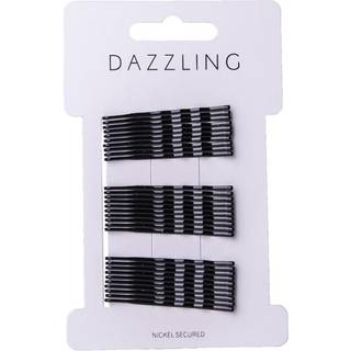 Dazzling Hår 30-pack Bobby Pins Black