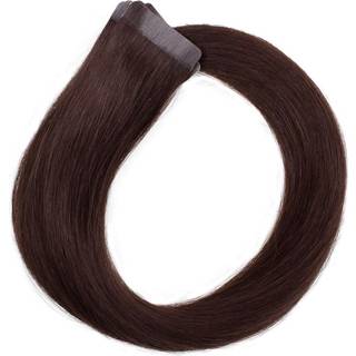 Rapunzel of Sweden Tape-on extensions Basic Tape Extensions Classic 4 50 cm 2.0 Dark Brown