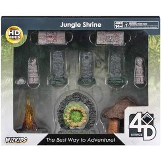 Wizkids Warlock -plattor: Tillbehör - 4D -inställningar Jungle Shrine