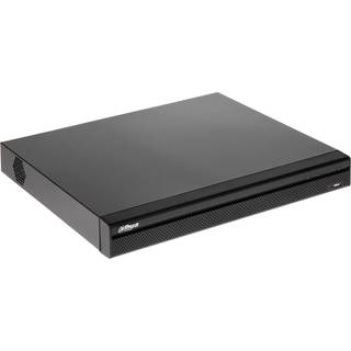 Dahua Netzwerkvideorecorder NVR NVR4216-16P-4KS2/L Wizsense mit 16 IP Kanälen integrierter PoE Switch professioneller IP Recorder - schwarz