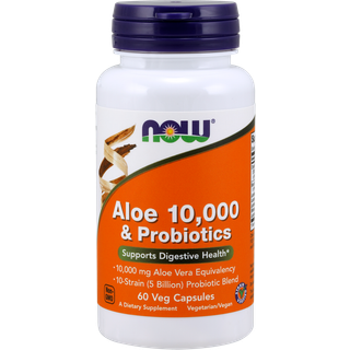 NOW Foods Aloe 10.000 & Probiotika