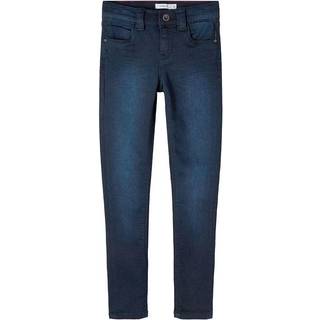 NAME IT Skinny Fit Sweat Denim Jeans Polly Dark Blue