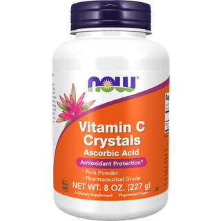 NOW Foods Vitamin C-krystaller