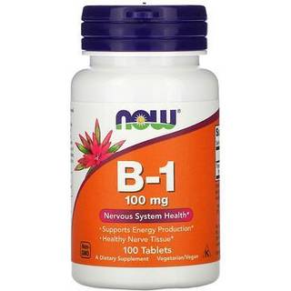 Vitamin B-1 Thiamin, 100 mg - 100 tabletter