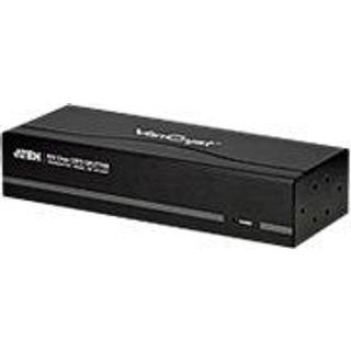 ATEN A/V-splitter, 1 enhed til 8 skærme via Cat5e, VGA og 3,5mm lyd, m