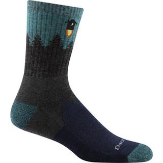 Darn Tough Men's Number 2 Micro Crew Midweight Hiking Sock Gray, XL (46-49.5)