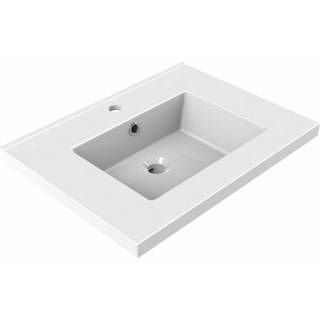 Allibert TOBI håndvask i hvid keramik, 60 cm