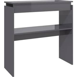 konsolbord 80x30x80 cm konstrueret træ betongrå