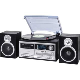 Gramofon Trevi Wieza Trevi TT1072 DAB retro/gramofon/CD/kaseta/BL wood