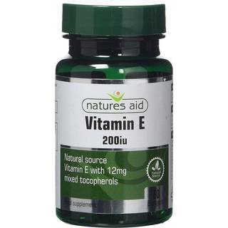 Natures Aid - Vitamin E 200 IU, 60 Softgels