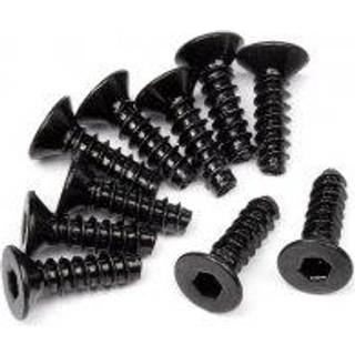 HPI - HP94304 - TP. FLAT HEAD SCREW M3x10mm (HEX SOCKET/10pcs)