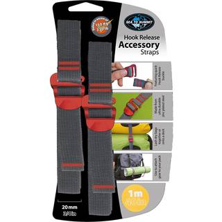 Sea To Summit Hook Release Accessory Strap 2m 20mm Red, OneSize