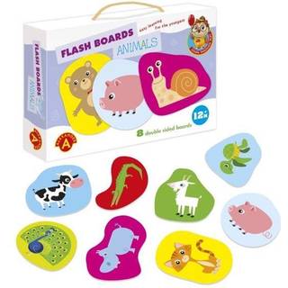 Alexander Flash Boards - Animals Babylegetøj (fra 12 mdr)