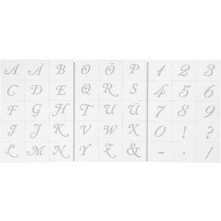 Creativ Company - Letters and Numbers Template