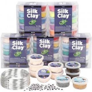 Silk Clay Modellermasse | Klassesæt | Fantasi
