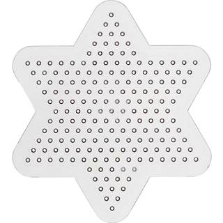 Lille Stjerne Perleplade 10 cm - 10 stk.