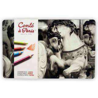 CONTE Pastel pencils set 24pcs ass in metal box