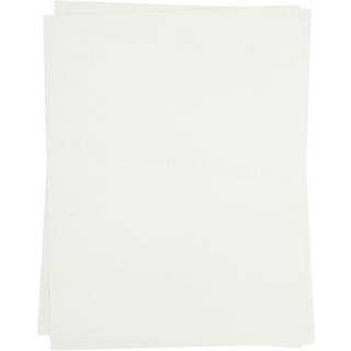Transferark til Lyse Tekstiler - 5 stk. 21,5x28 cm