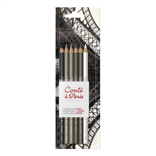 Blister X6 Drawing Pencils Assorted